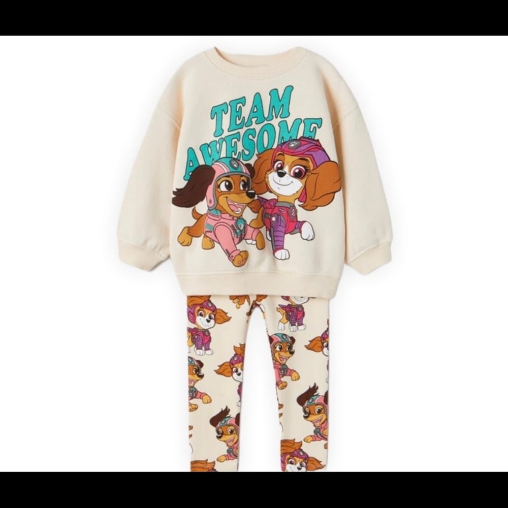 Paw Patrol ZARA new set 4-5 years Nicolodeon